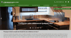 Desktop Screenshot of credence-inox.com